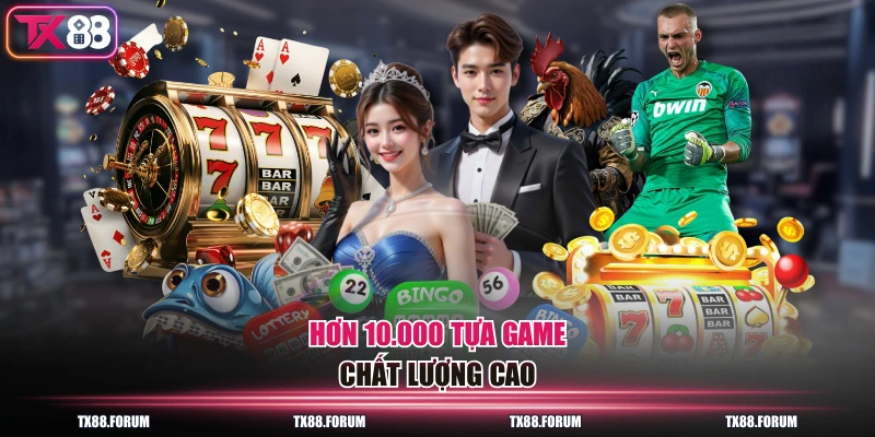 Giới Thiệu TX88 - 10 Năm Xây Dựng Uy Tín Của Nhà Cái Số 1 2 Hơn 10.000 tựa game chất lượng cao