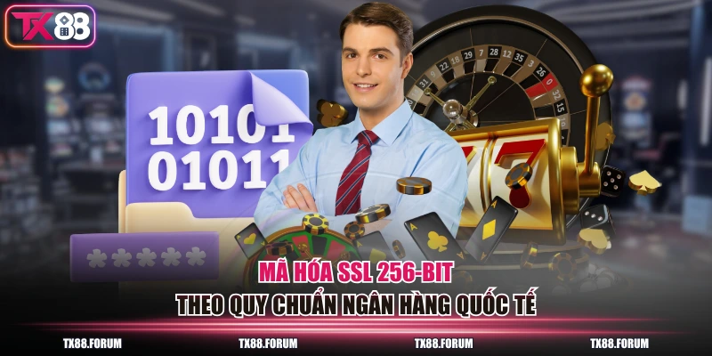 Giới Thiệu TX88 - 10 Năm Xây Dựng Uy Tín Của Nhà Cái Số 1 3 Mã hóa SSL 256-bit theo quy chuẩn ngân hàng quốc tế