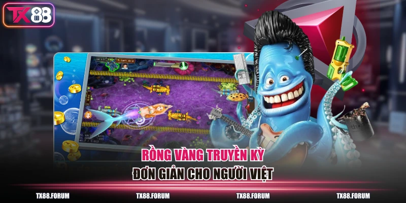 Bắn Cá TX88 - Chuyên Mục Game Arcade RTP Đồ Sộ Đến 97.2% 2 Rồng Vàng Truyền Kỳ đơn giản cho người Việt